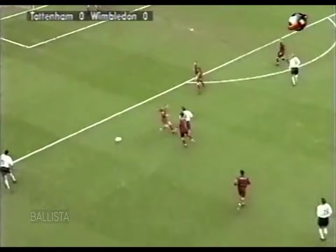 潇洒飘逸！吉诺拉99年对阵温布尔登个人集锦！当年的英超最佳！