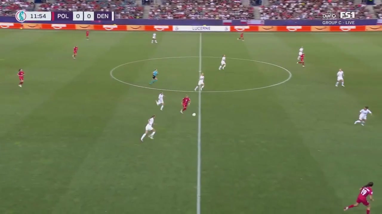 【集锦】女足欧洲杯-娜塔莉亚破门 波兰女足3-2丹麦女足双双出局