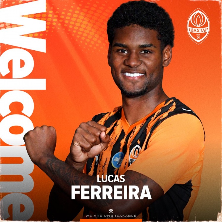 官方:矿工签下圣保罗19岁边锋费雷拉 据悉转会费总价1200万欧