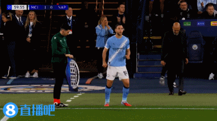 曼城第59分钟换下罗德里，换上尼科·冈萨雷斯