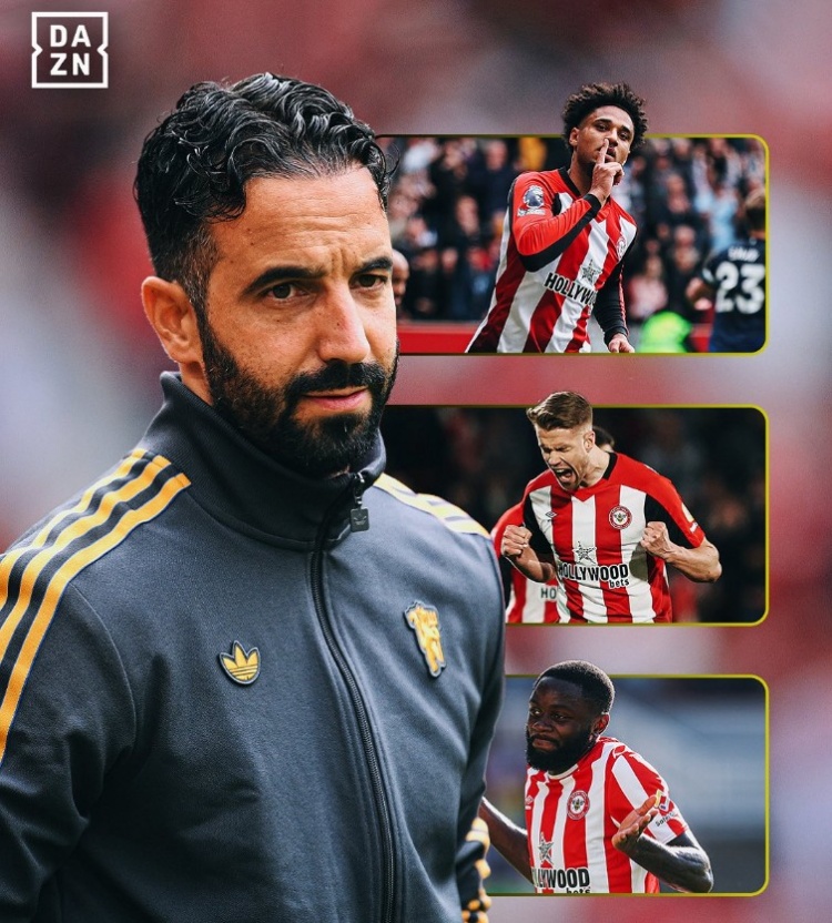 此行凶险!曼联近3次客战布伦特福德均未取胜,包含0-4大败